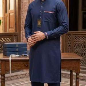 Premium Men’s Unstitched Khaddar Plain Suit